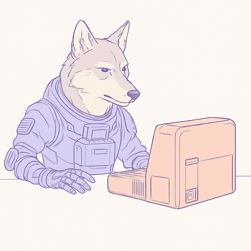 Spacewolf Journey logo